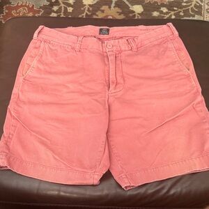 J Crew Nantucket Red Shorts size 33.